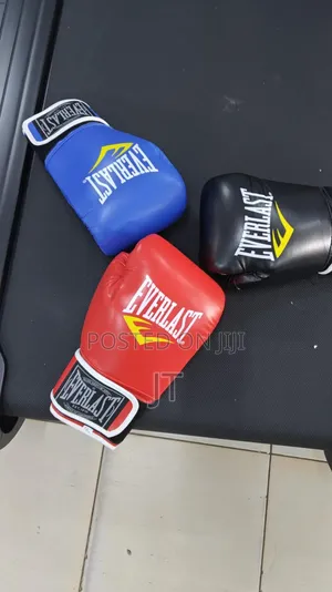 Everlast Boxing Gloves
(Size 8
And Size 10)