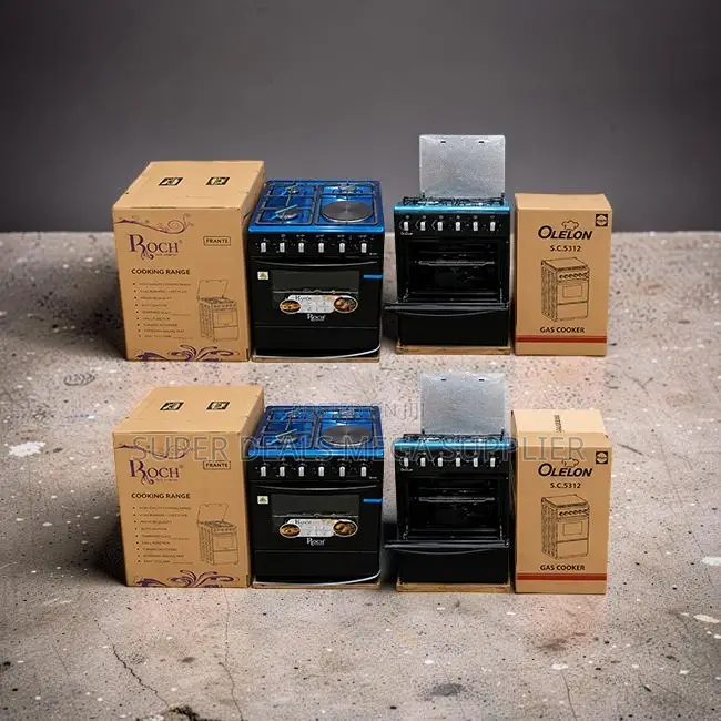 Superior 4 Gas 3 Gas Burners +1 Electric Free Standing Cooker