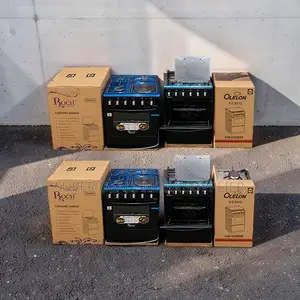 Kitchen Upgrade 4 Gas 3 Gas Burners +1 Electric Free Standing Cooker