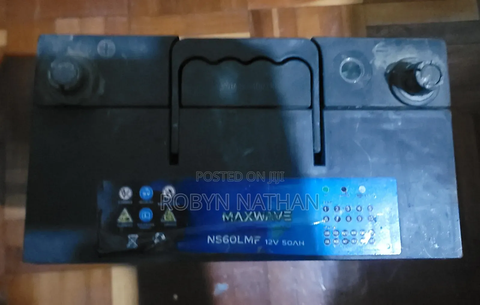 Maxwave 12V 50Ah Maintenance-Free Car Battery (NS60LMF) – Used 2 Weeks