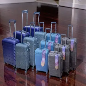 Travel-Friendly 3 in 1 Unbreakable Rubber Suitcase Travel Bags