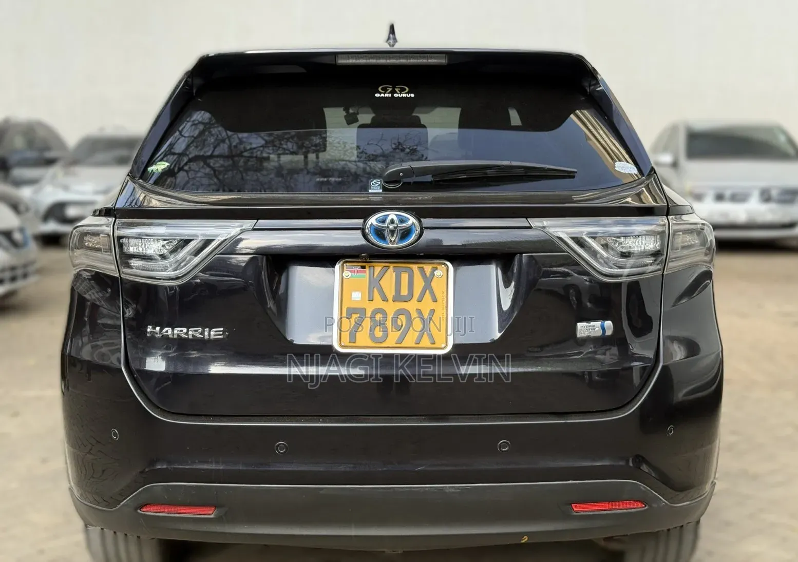 Toyota Harrier 2.5 Hybrid 4WD 2014 Black