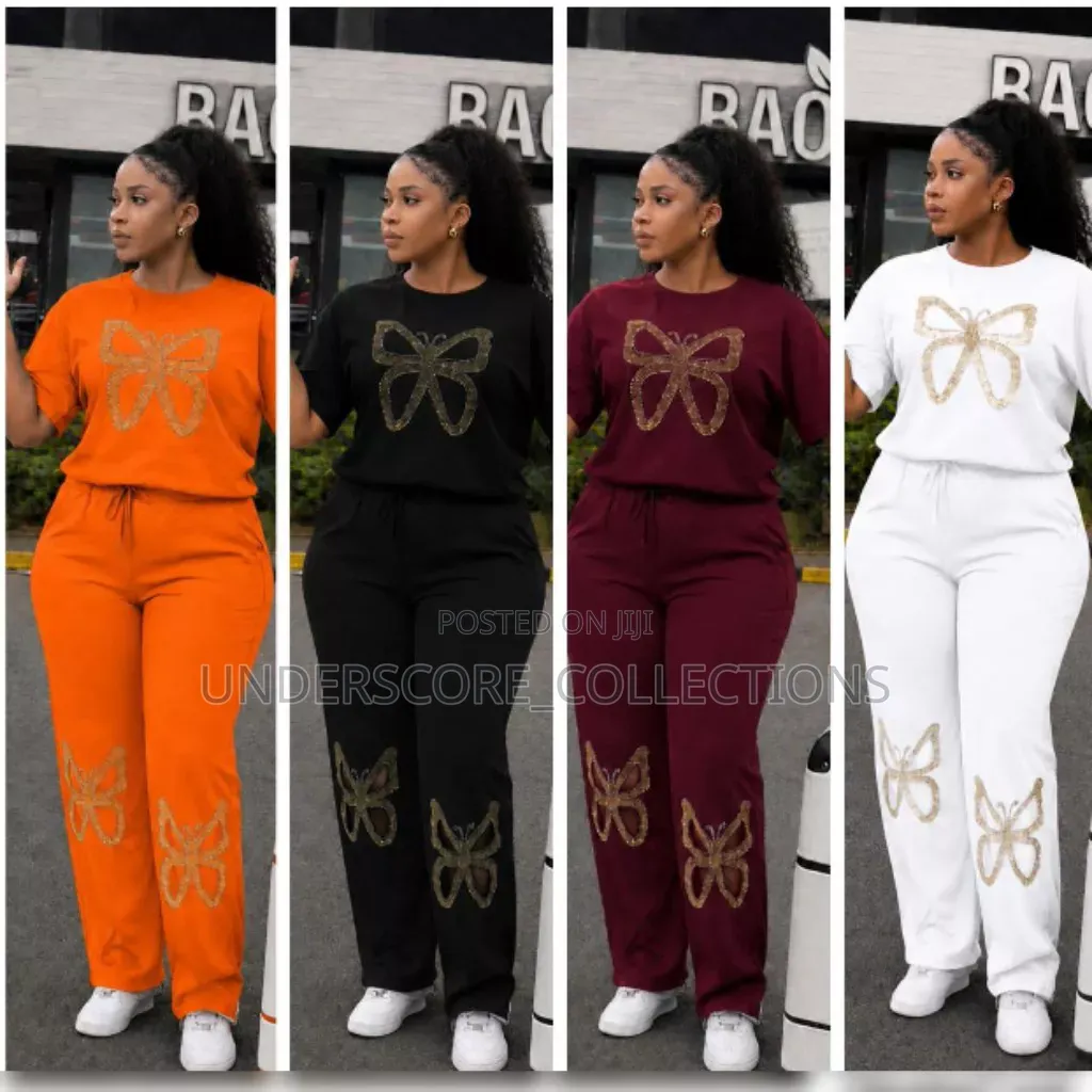 Fashion-Forward Two-Piece Tracksuits