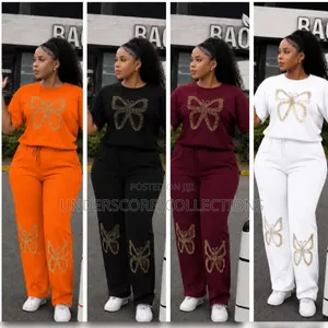 Fashion-Forward Two-Piece Tracksuits