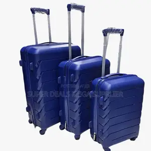 Travel-Friendly 3 in 1 Unbreakable Rubber Suitcase Travel Bags