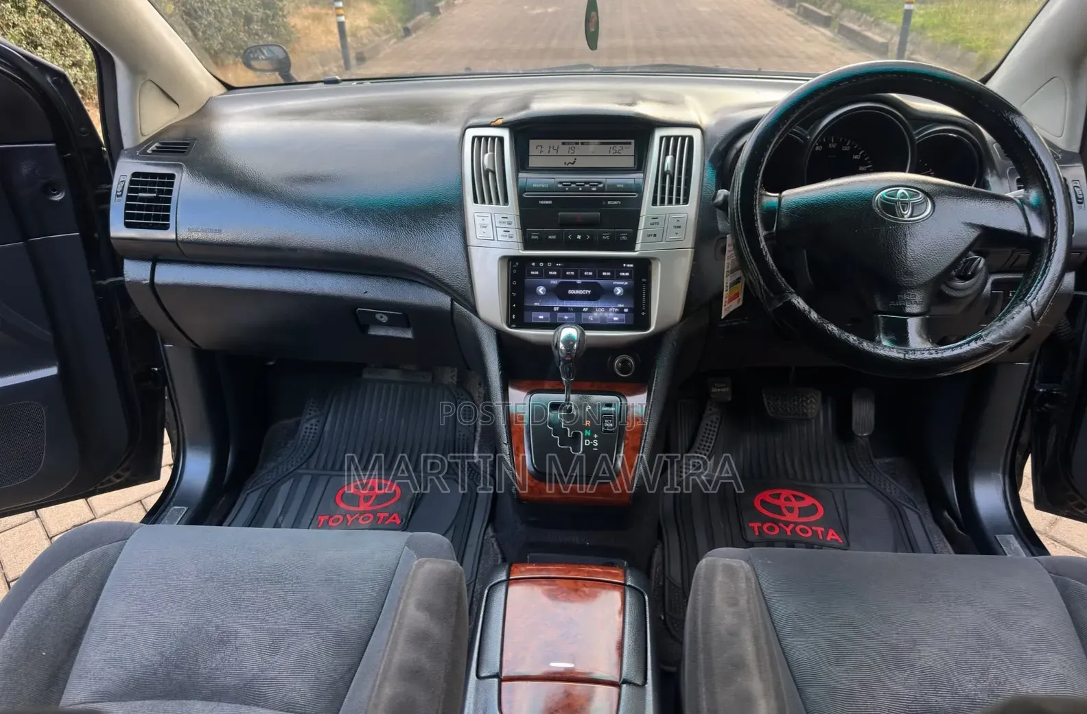 Toyota Harrier 2008 Black