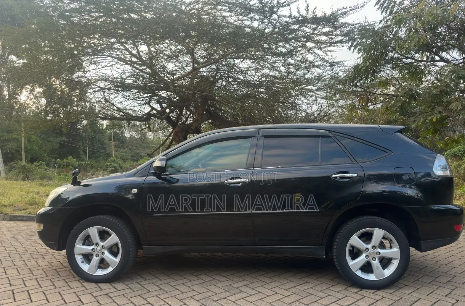 Toyota Harrier 2008 Black