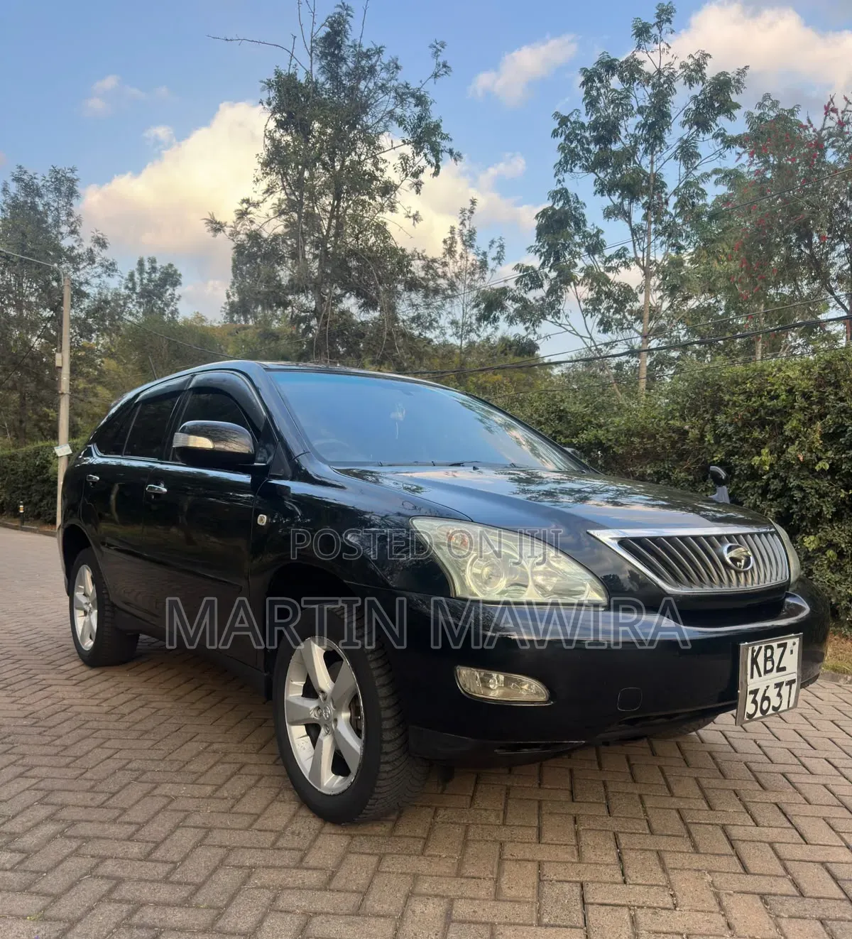 Toyota Harrier 2008 Black
