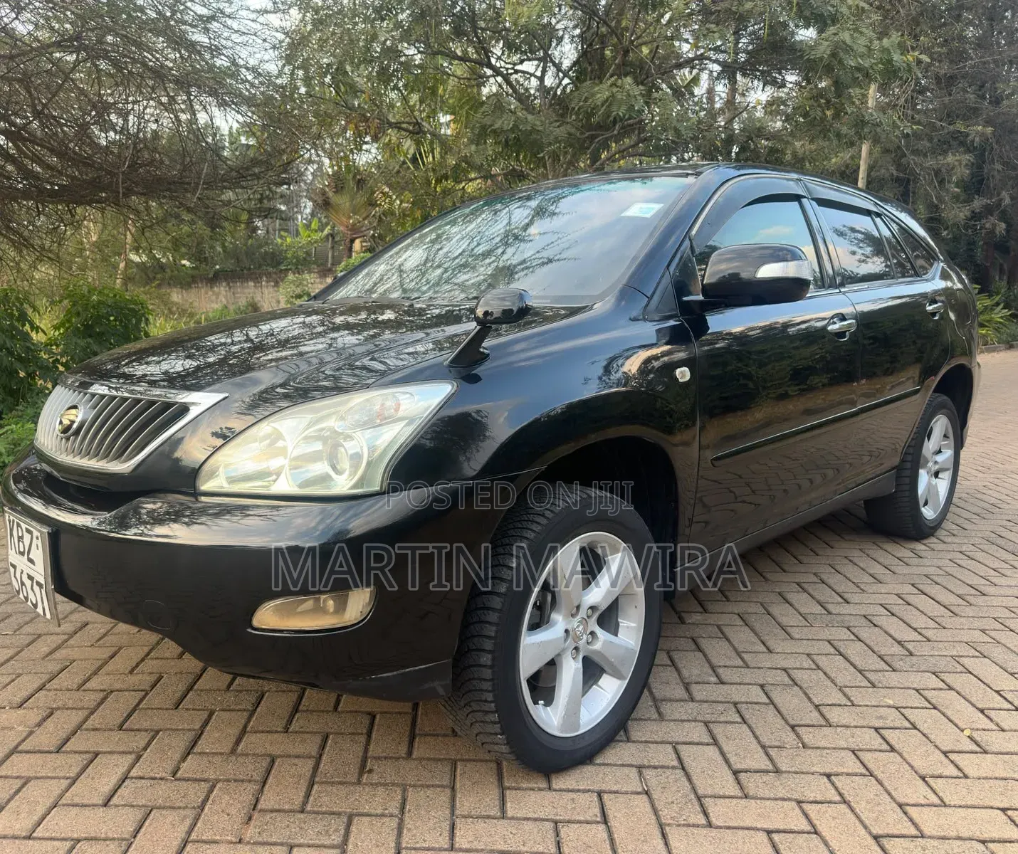 Toyota Harrier 2008 Black