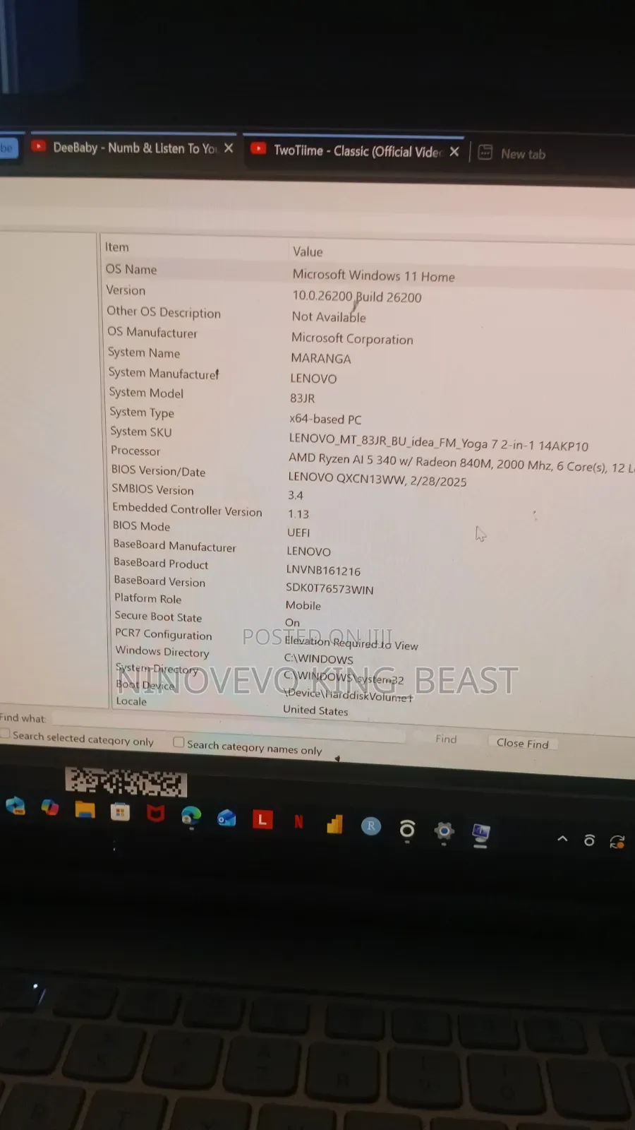 Laptop Lenovo Yoga 7 15ITL5 16GB AMD Ryzen 5 SSD 500GB