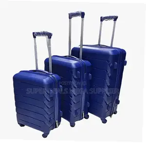 Business-Ready 3 in 1 Unbreakable Rubber Suitcase Travel Bags