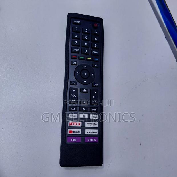 Universal Vidaa Smart TVS Replacement Remote Control With Case( Black) - thumbnail 3