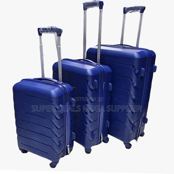 Everyday-Ready 3 in 1 Unbreakable Rubber Suitcase Briefcase Travel Bag - thumbnail 2