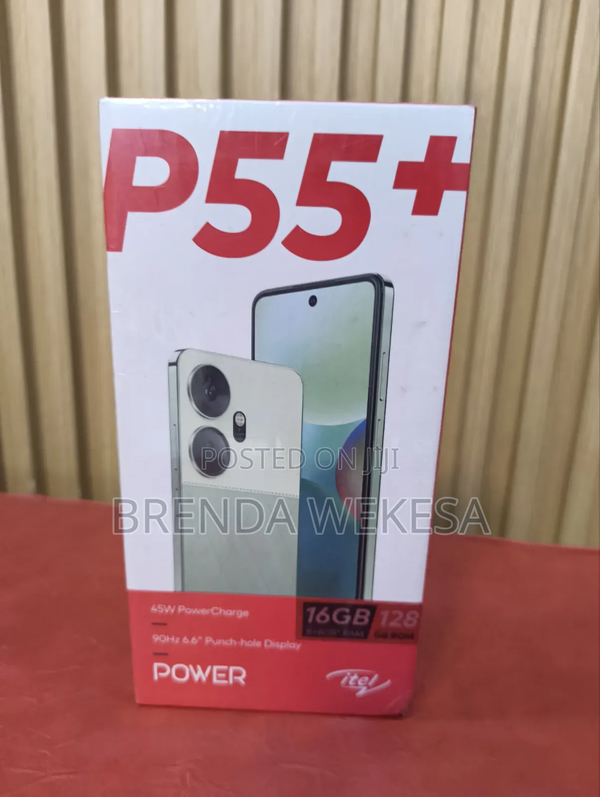 New Itel P55+ 128 GB Bronze