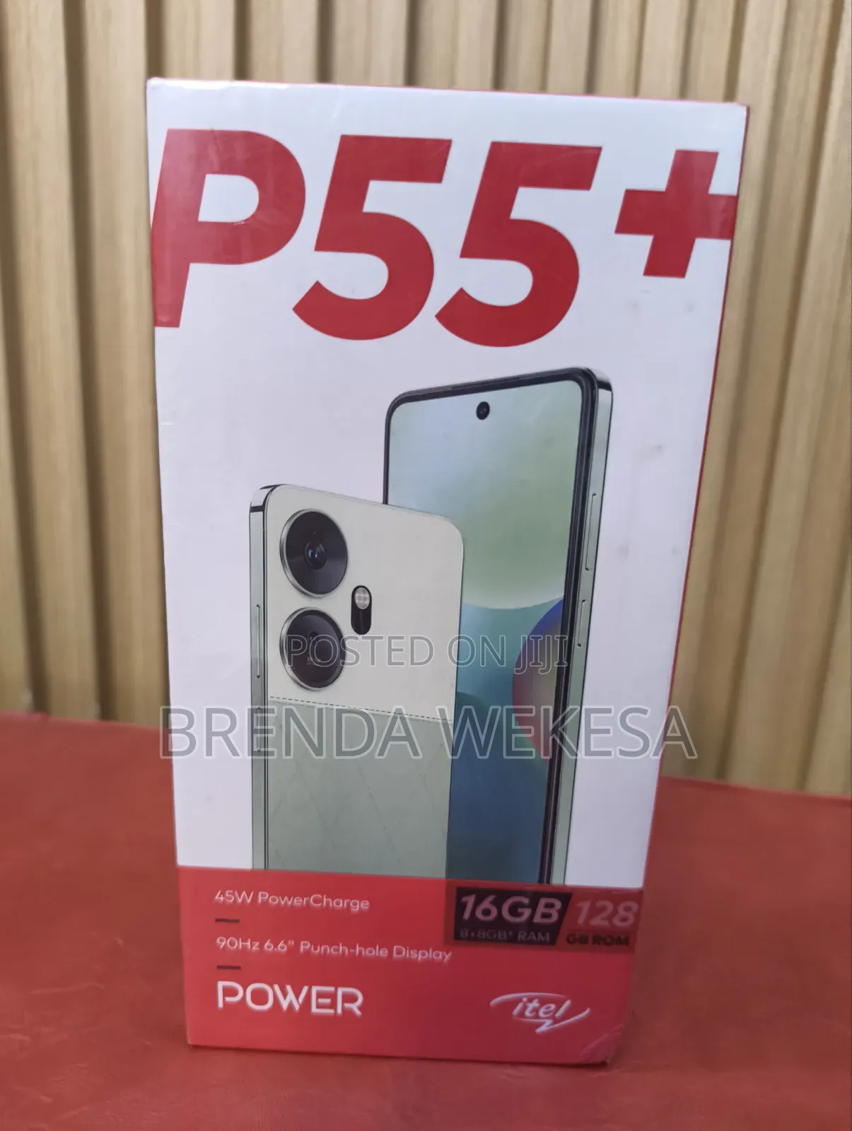 New Itel P55+ 128 GB Bronze