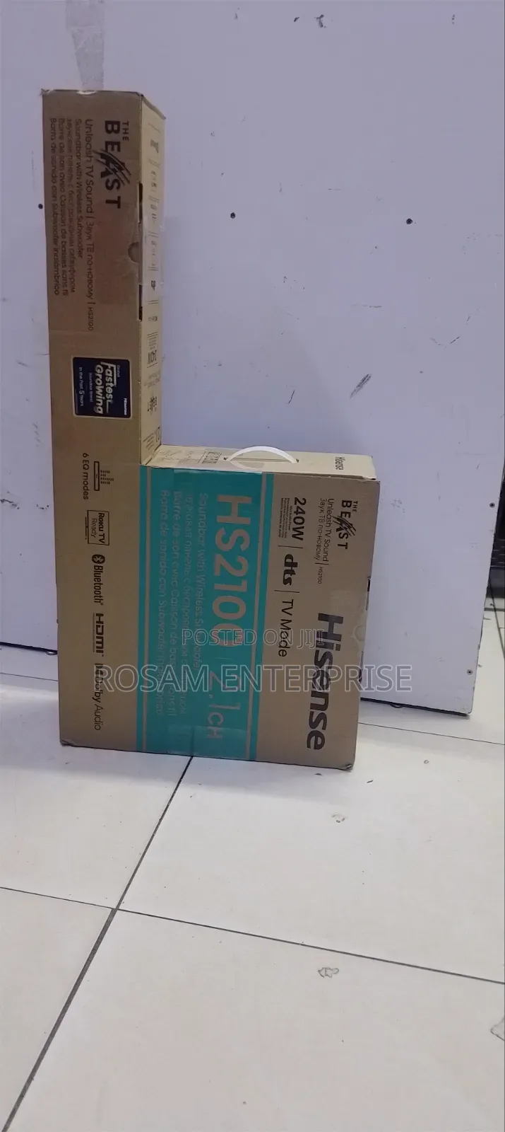 Hisense Hs2100 Soundbar