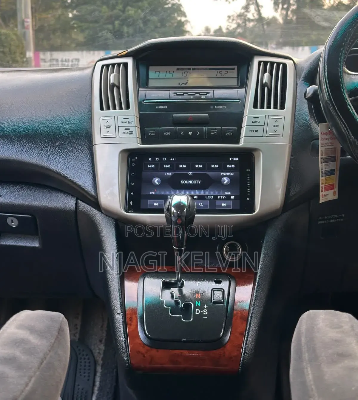 Toyota Harrier 2008 Black
