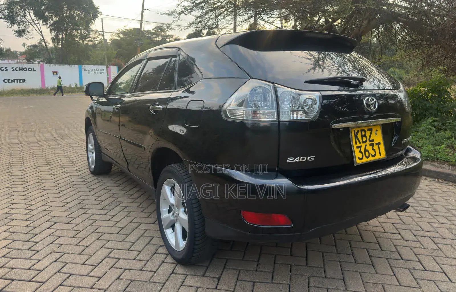 Toyota Harrier 2008 Black