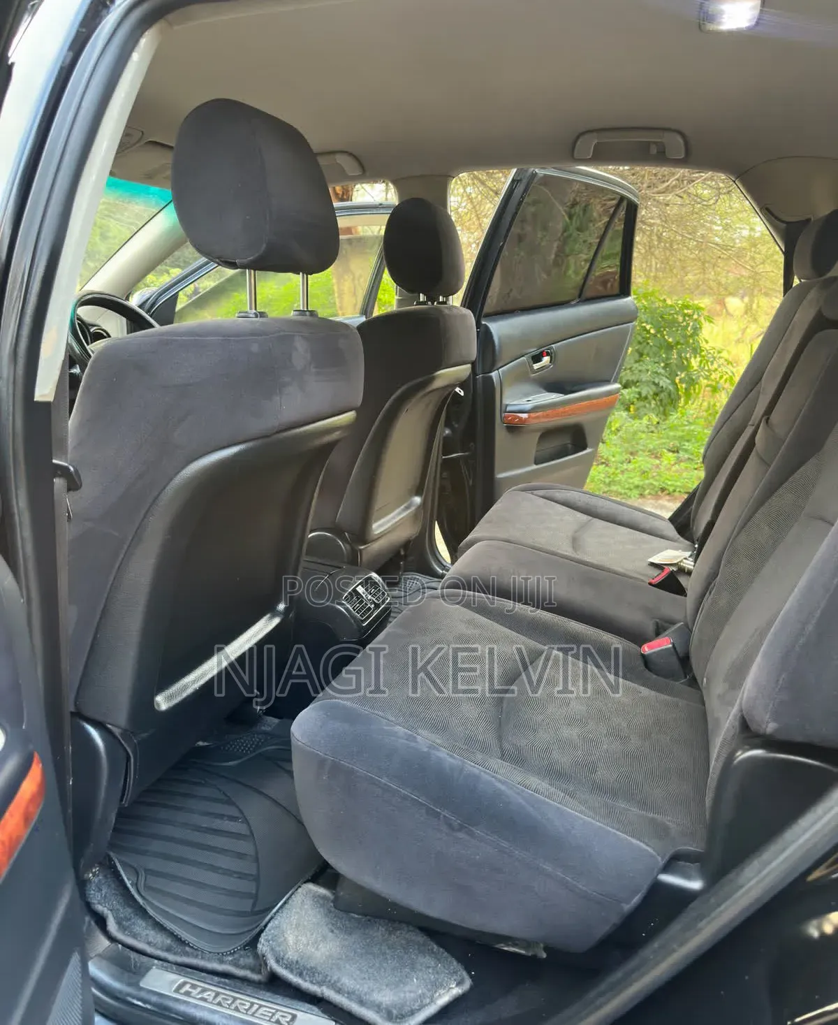 Toyota Harrier 2008 Black