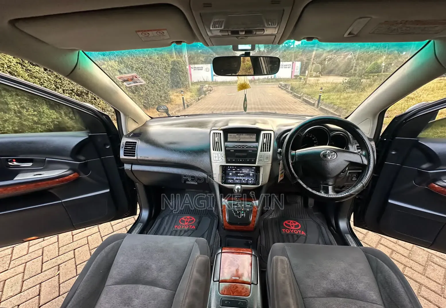 Toyota Harrier 2008 Black
