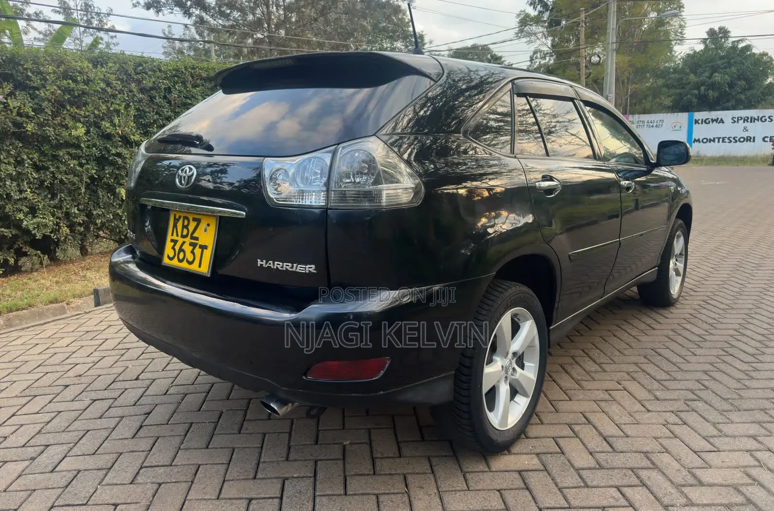 Toyota Harrier 2008 Black