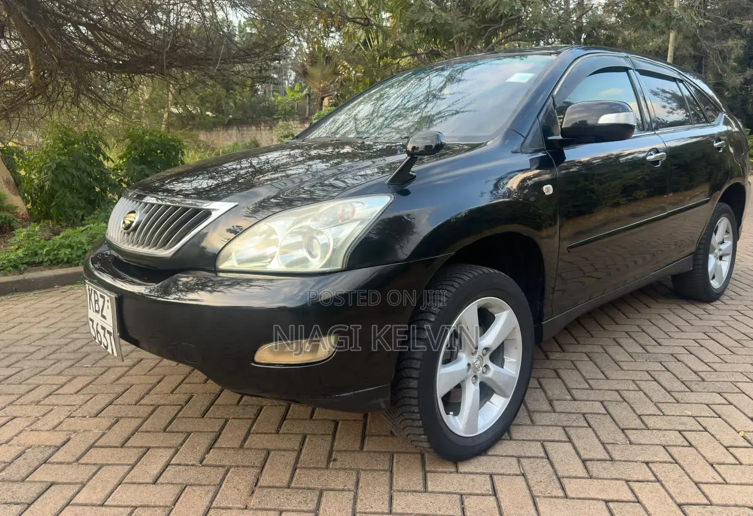 Toyota Harrier 2008 Black