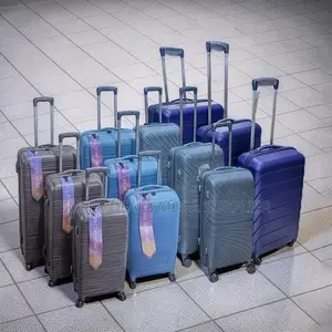 High-Grade 3 in 1 Unbreakable Rubber Suitcase Briefcase Travel Bags