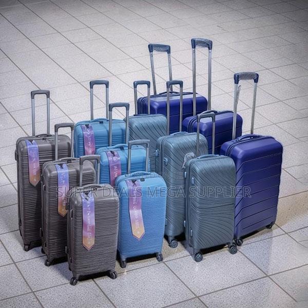 High-Grade 3 in 1 Unbreakable Rubber Suitcase Briefcase Travel Bags
