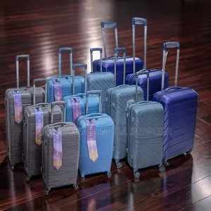 High-Grade 3 in 1 Unbreakable Rubber Suitcase Briefcase Travel Bags