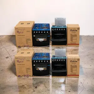 Grilling Ready 4 Gas 3 Gas Burners +1 Electric Free Standing Cooker