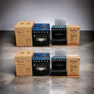 Roasting Ready 4 Gas 3 Gas Burners +1 Electric Free Standing Cooker