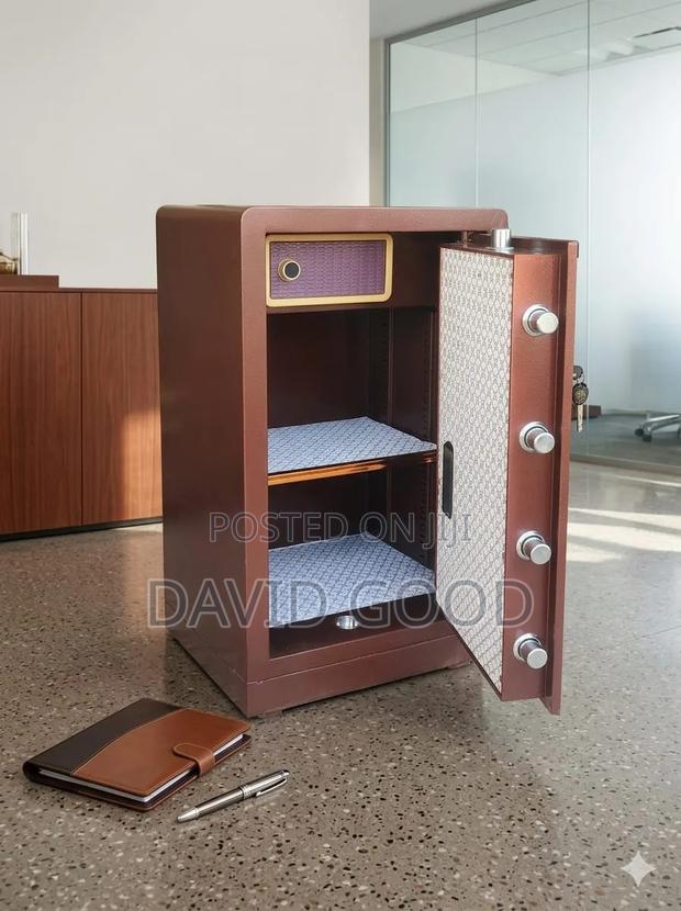 Fireproof Safe Box With a Combination Key and Lock - main view