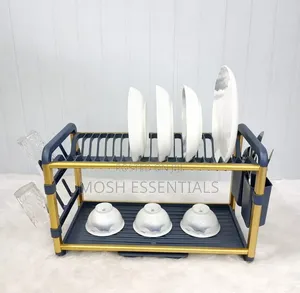 2 Tier Aluminium Dish Rack
