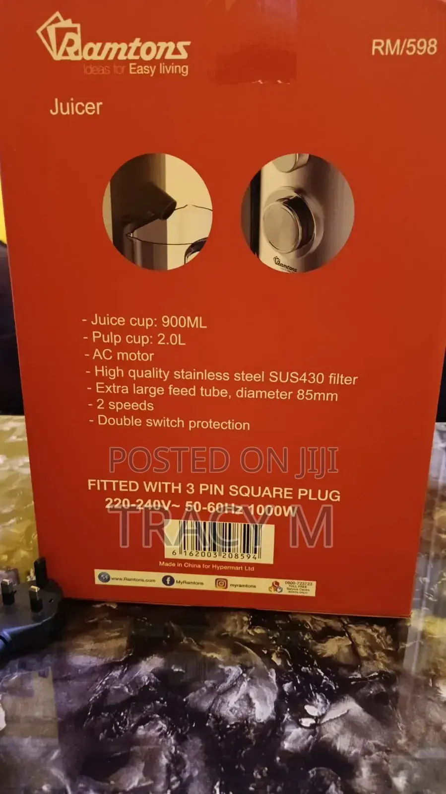 Ramtons Juicer RM/598