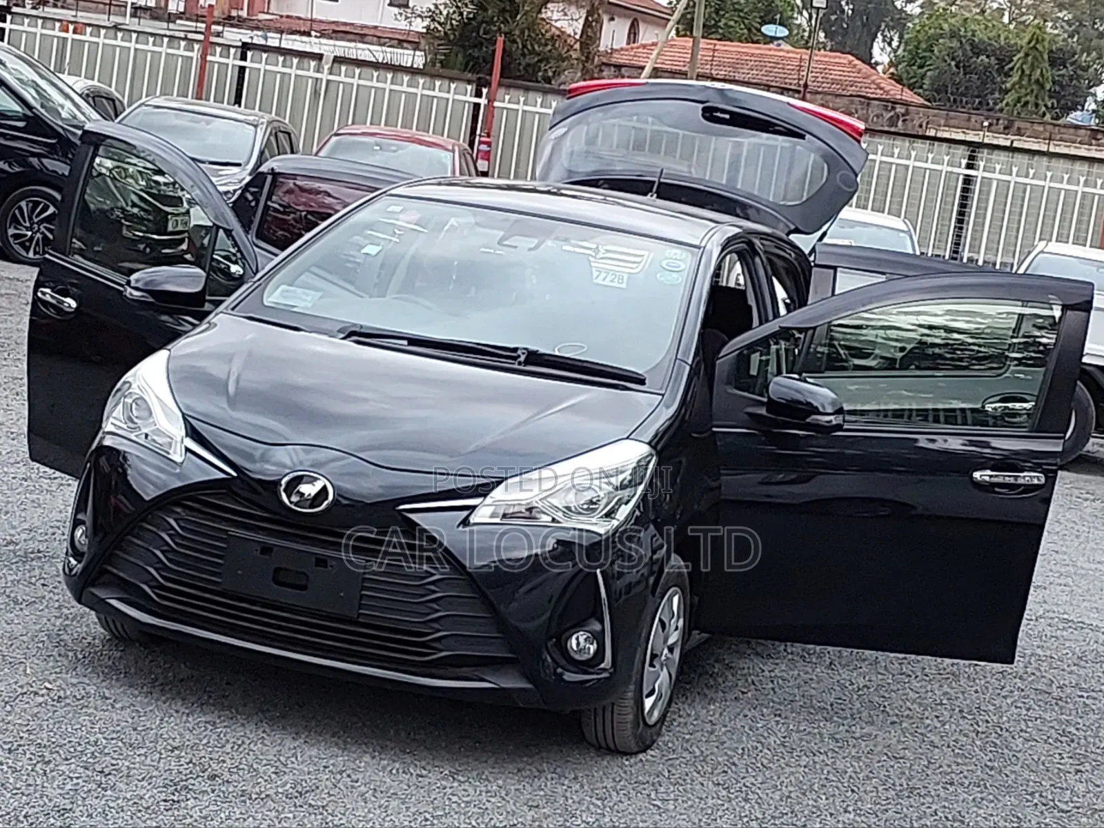 Toyota Vitz 2019 Matt Black