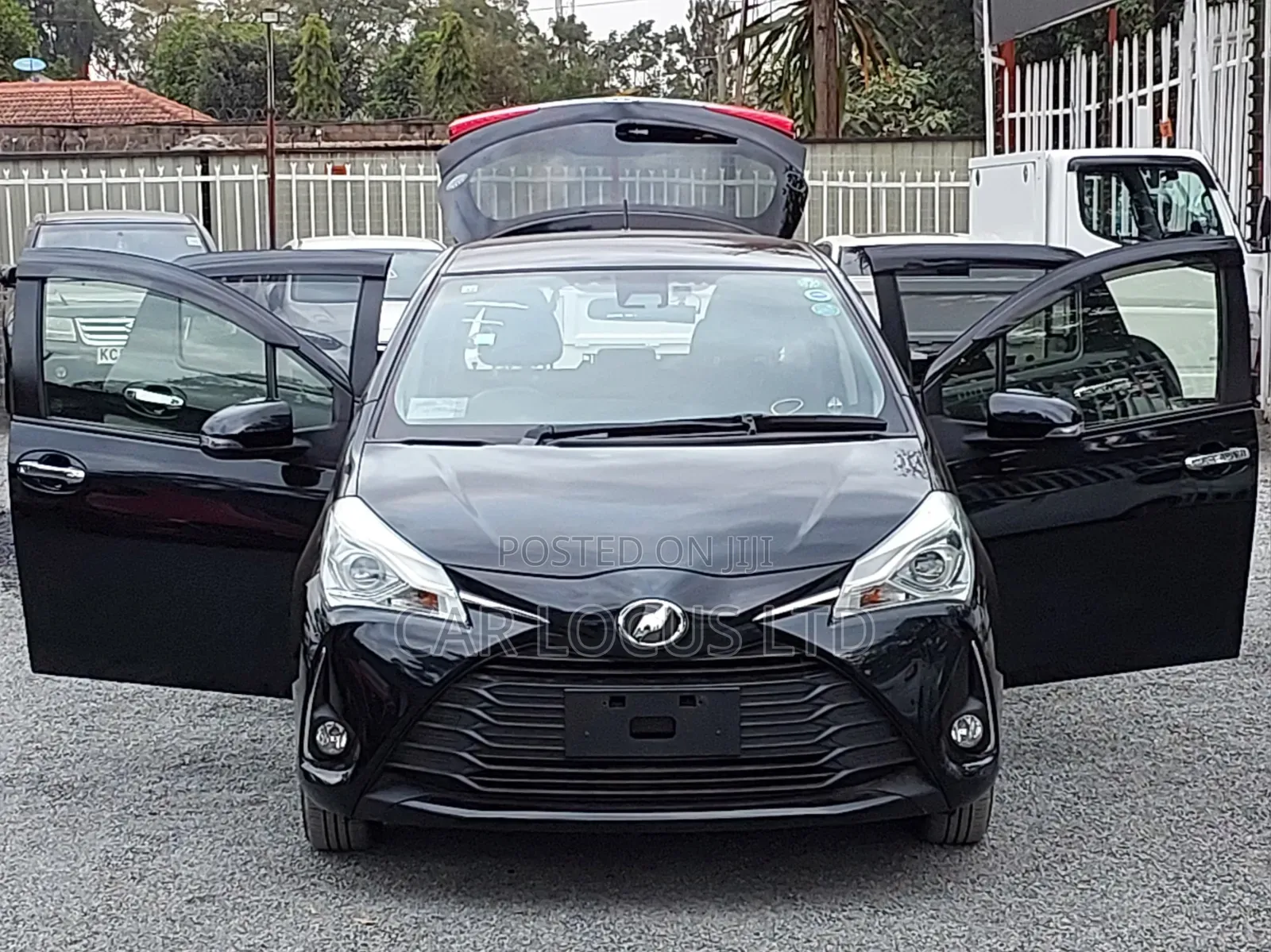 Toyota Vitz 2019 Matt Black