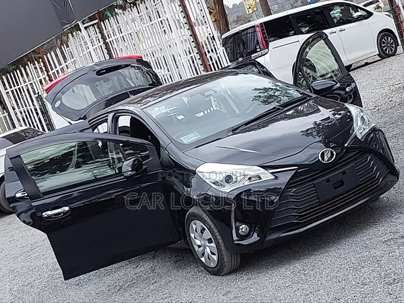 Toyota Vitz 2019 Matt Black
