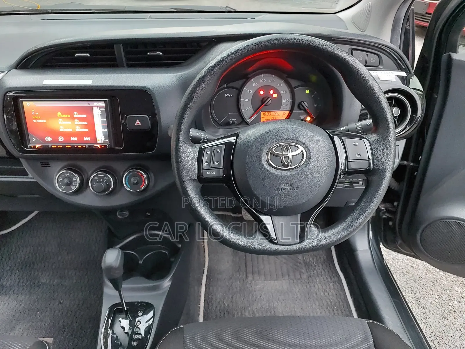 Toyota Vitz 2019 Matt Black