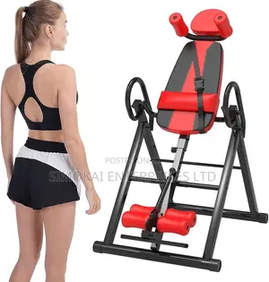 Inversion Table, Folding Home Exercise Inverting Table Exercise Bench
