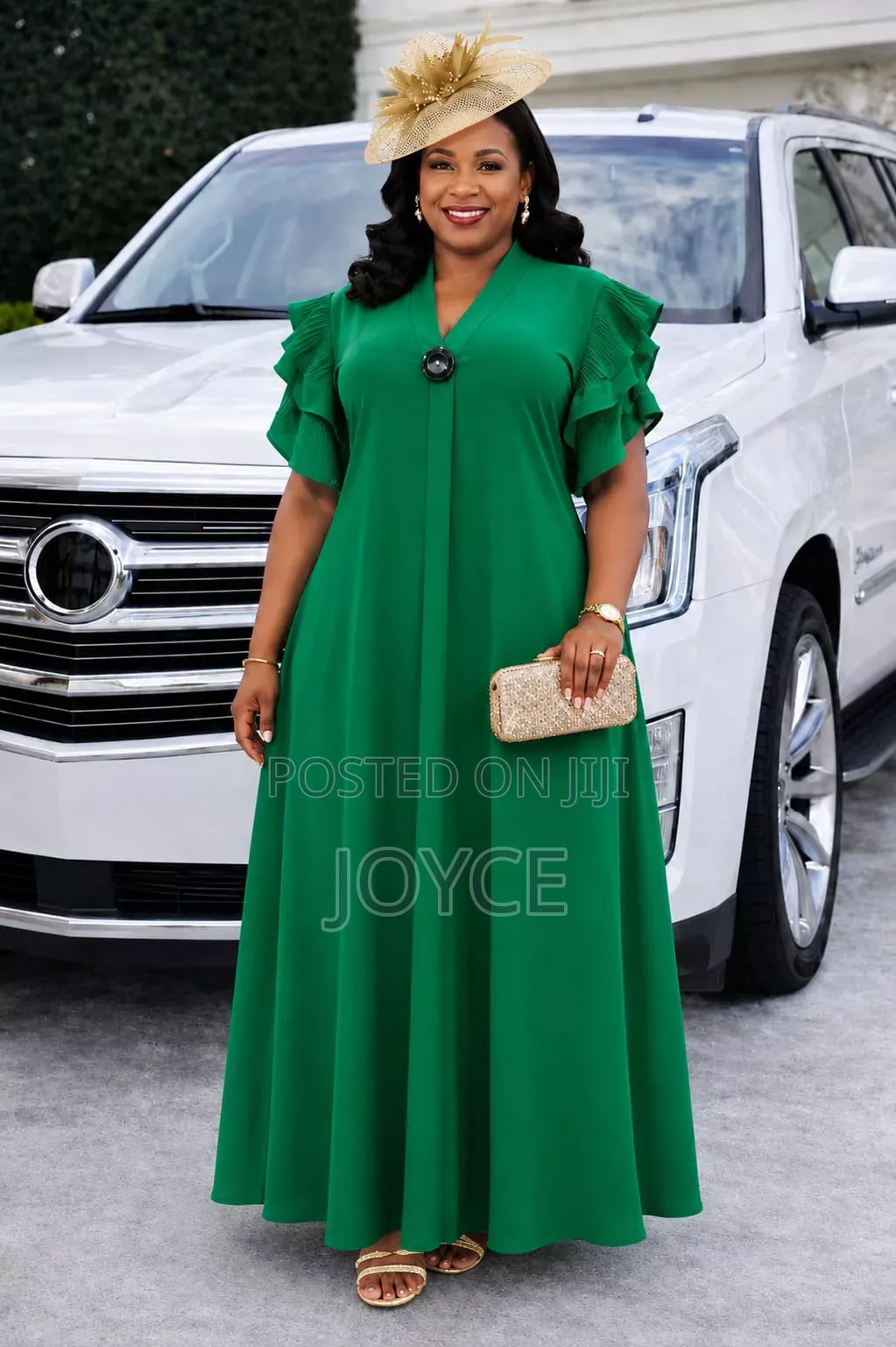 Short-Sleeved Senori Maxi Dress