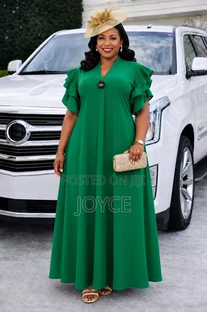 Short-Sleeved Senori Maxi Dress