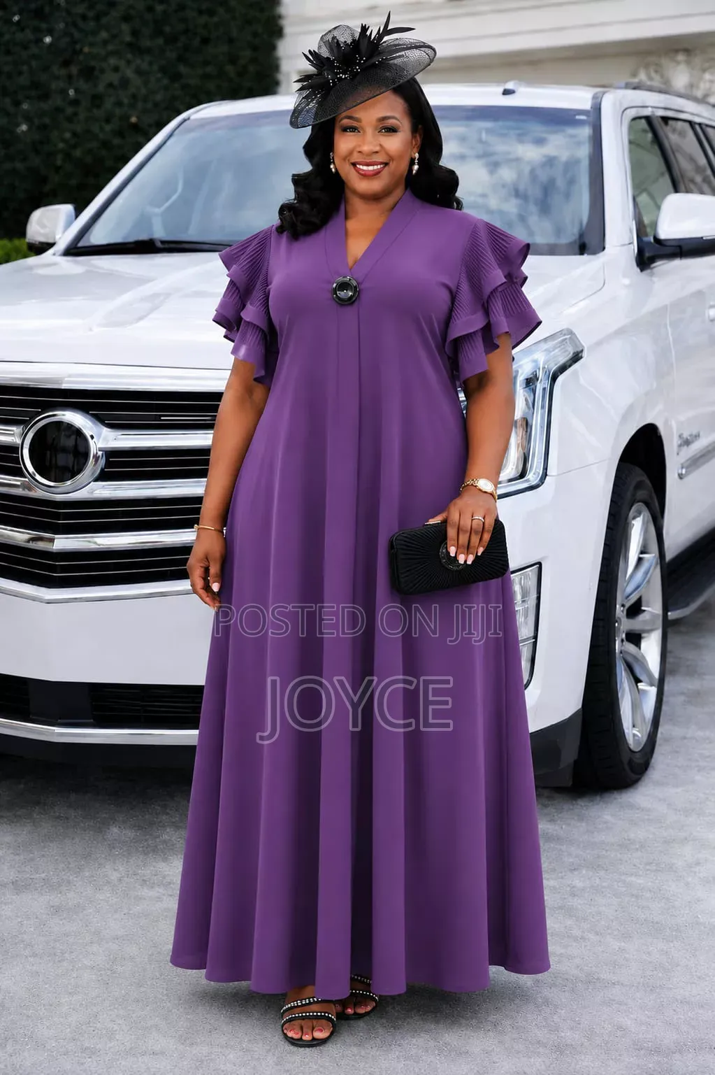 Short-Sleeved Senori Maxi Dress