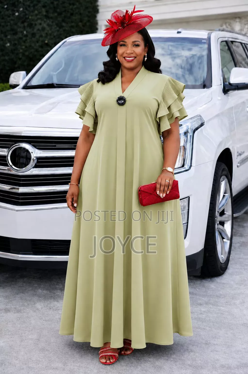 Short-Sleeved Senori Maxi Dress
