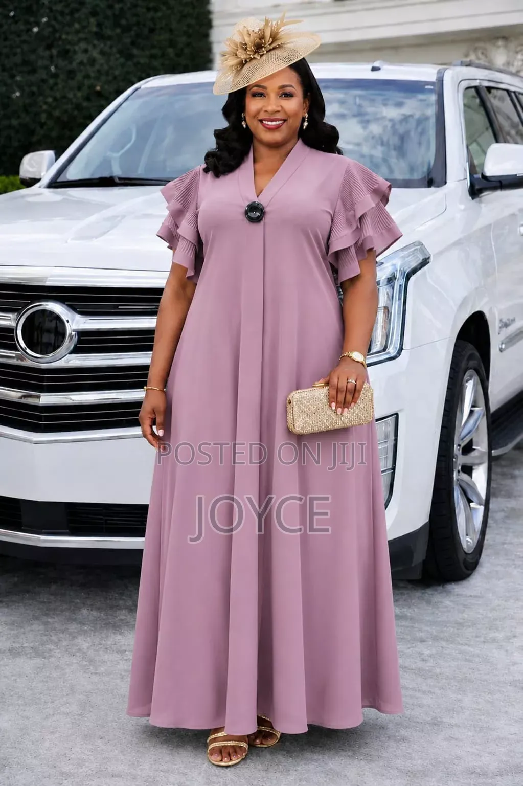 Short-Sleeved Senori Maxi Dress