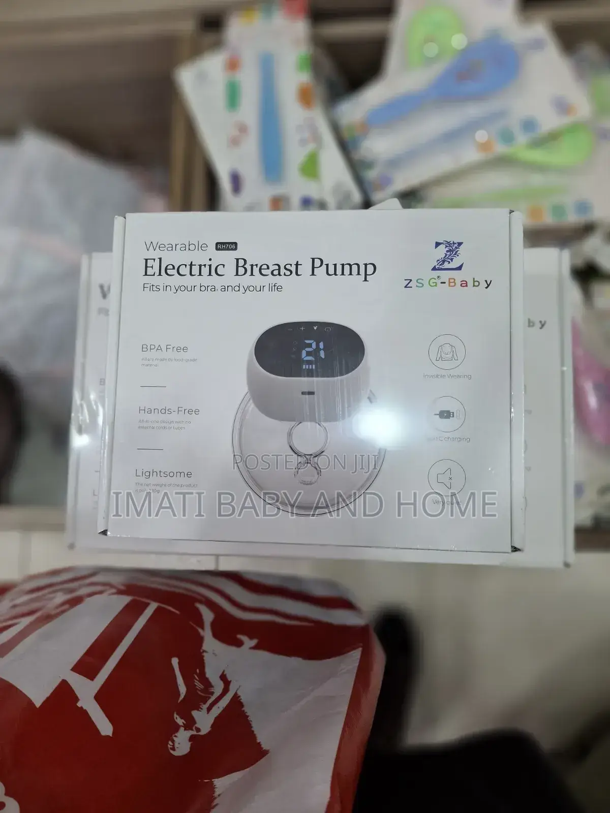 Wearable Electric Single Breast Pump