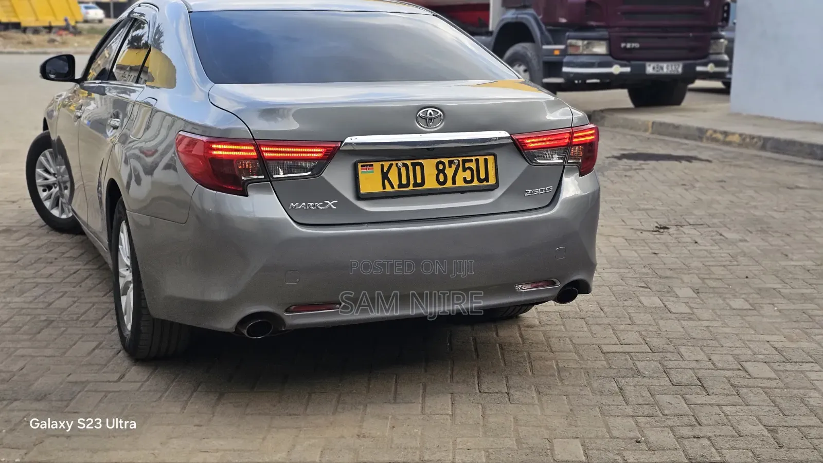 Toyota Mark X 2014 Gray