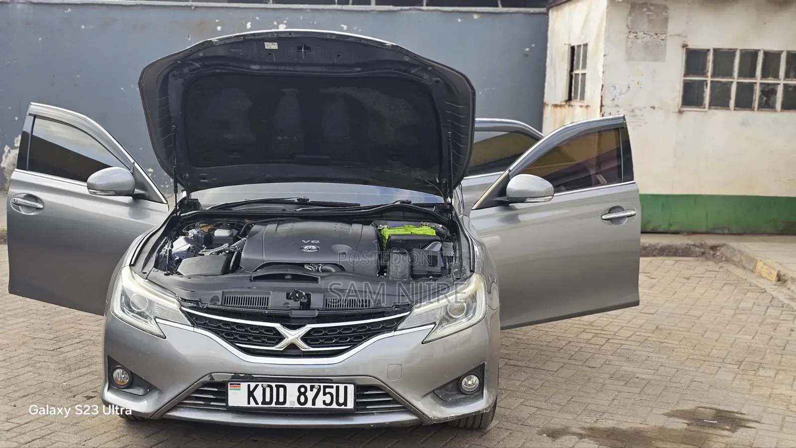 Toyota Mark X 2014 Gray