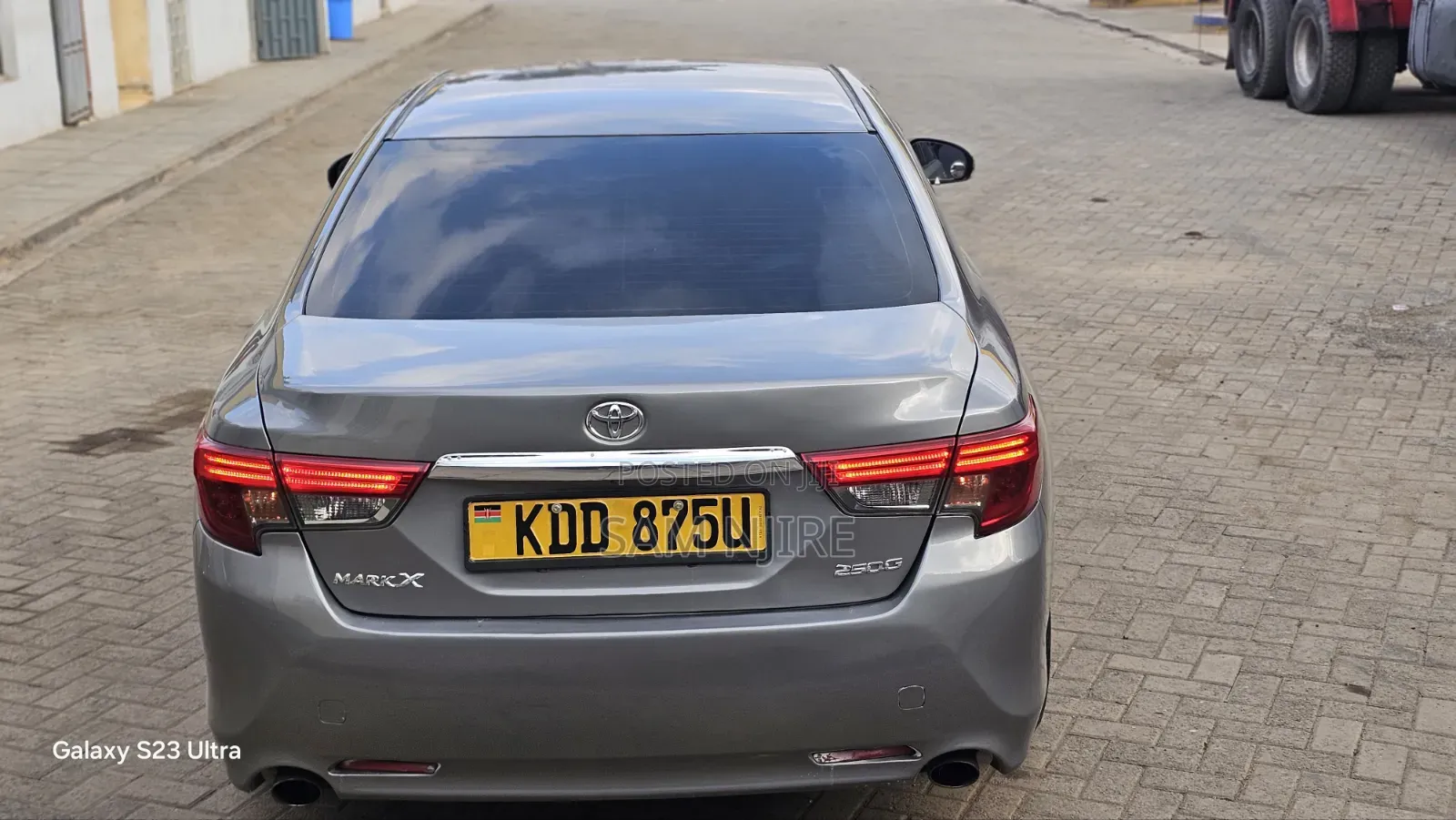Toyota Mark X 2014 Gray