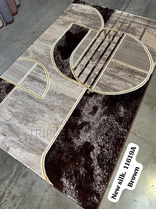 Modern Home 6 by 9 Silk Carpet - thumbnail 2