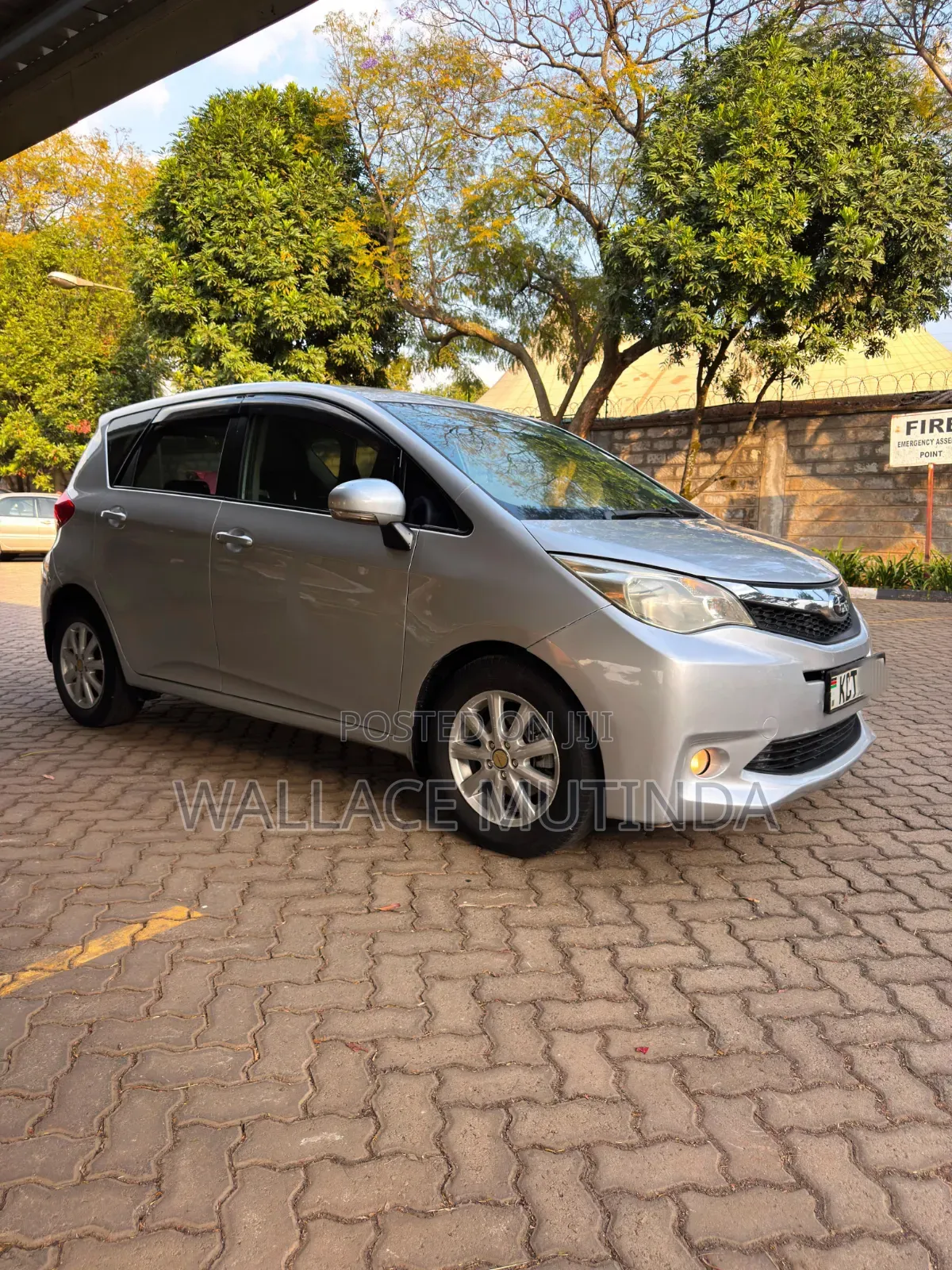 Subaru Trezia 2011 Silver